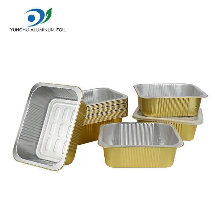 Vienkartiniai sandarikliai kvadratinių aliuminio folijos talpyklos Vienkartiniai sandarikliai kvadratinių aliuminio folijos talpyklos