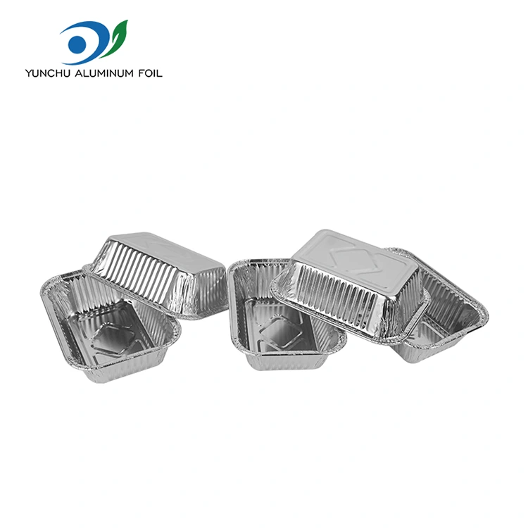 Oro kepsnys kepa sidabro aliuminio folijos konteinerius