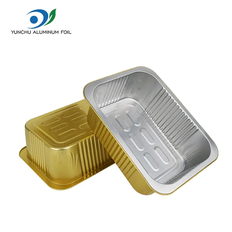 Vienkartiniai sandarikliai kvadratinių aliuminio folijos talpyklos