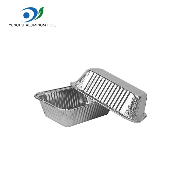 Oro kepsnys kepa sidabro aliuminio folijos konteinerius